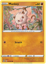 Mankey Fusion Strike Pokemon Card Singles 133/264