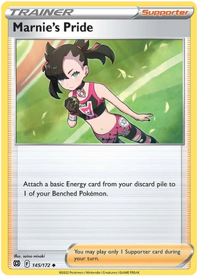 Marnie's Pride Brilliant Stars Pokemon Card Singles 145/172
