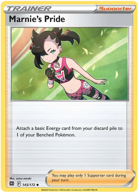 Marnie's Pride Brilliant Stars Pokemon Card Singles 145/172