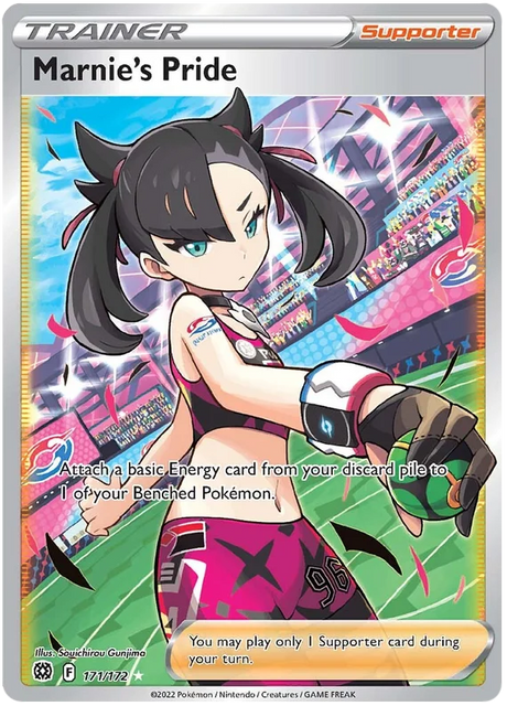 Marnie's Pride Brilliant Stars Pokemon Card Singles 171/172