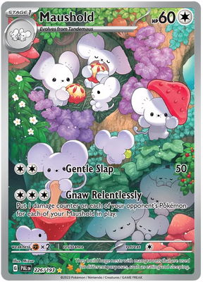 Maushold Illustration Rare Paldea Evolved Single Pokemon Card