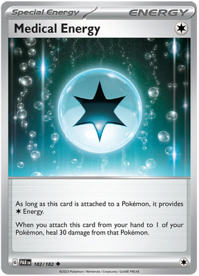 Medical Energy Paradox Rift Single Pokemon Card 182/182
