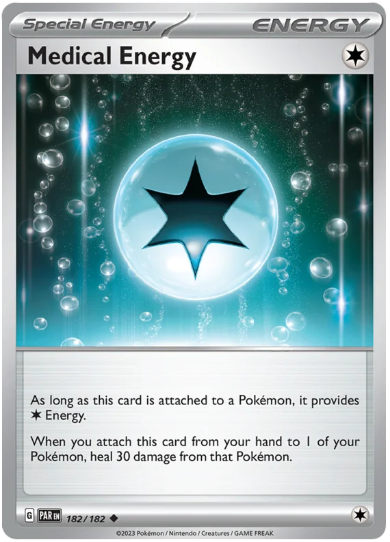 Medical Energy Paradox Rift Single Pokemon Card 182/182
