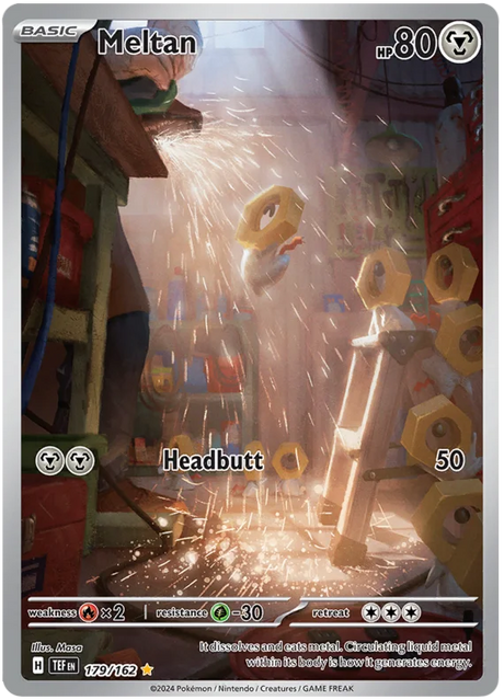 Meltan Temporal Forces Pokemon Single 179/162