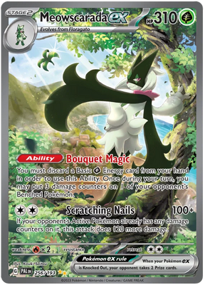 Meowscarada ex Special Illustration Rare Paldea Evolved Single Pokemon Card