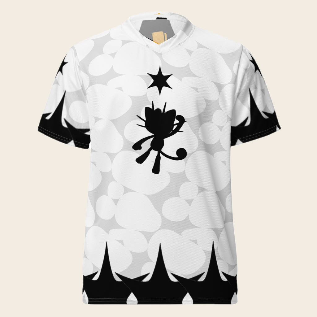 Pokemon Meowth 052 Themed Printed Jersey Front