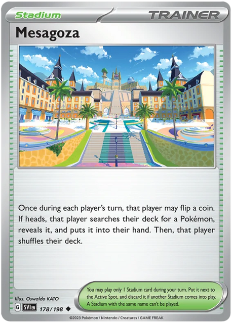 Mesagoza Scarlet & Violet Base Set Pokemon Card Single