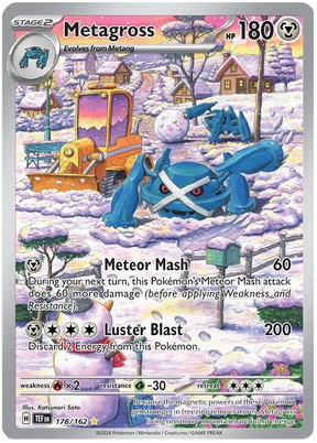 Metagross Temporal Forces Pokemon Single 178/162