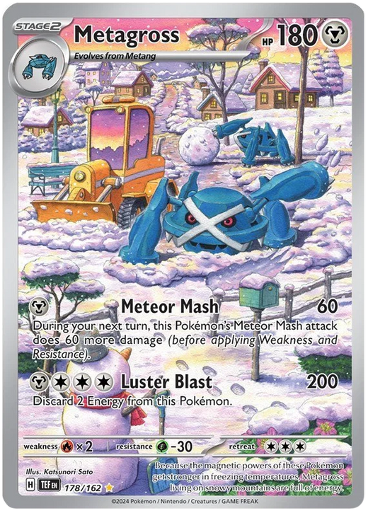 Metagross Temporal Forces Pokemon Single 178/162