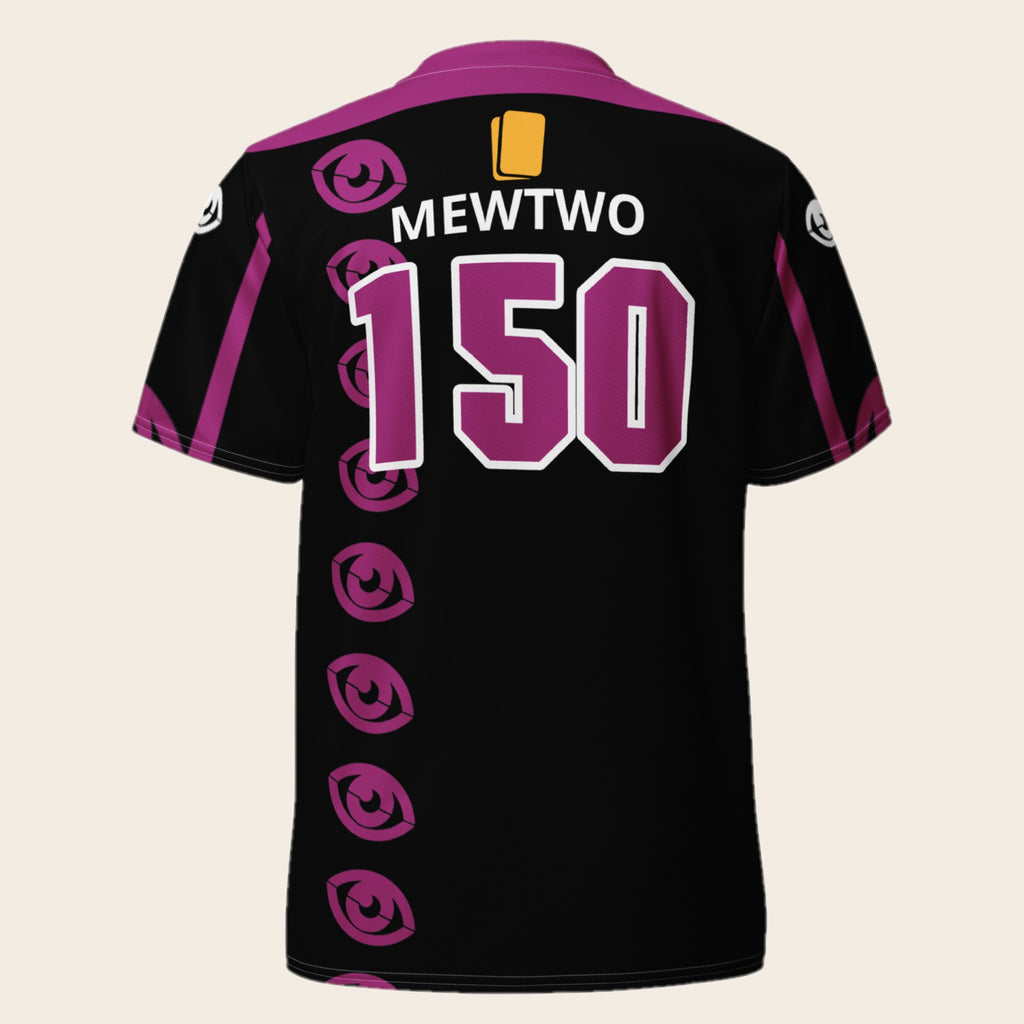 Pokemon Mewtwo 150 Themed Printed Jersey Back