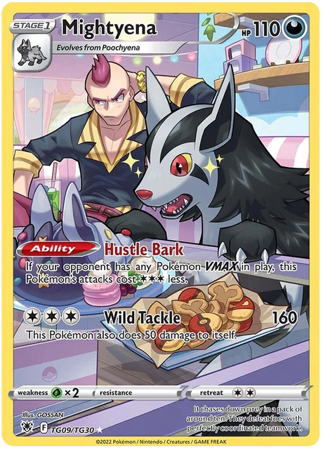 Mightyena Astral Radiance Trainer Gallery Pokemon Singles TG09/TG30