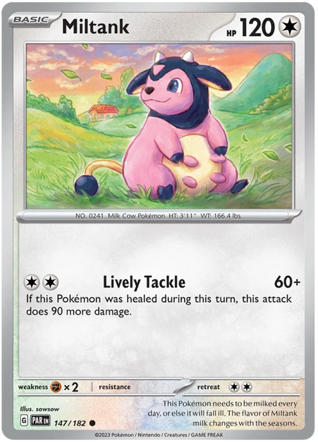 Miltank Paradox Rift Single Pokemon Card 147/182