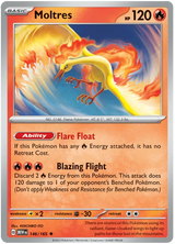 Moltres 151 Single Pokemon Card
