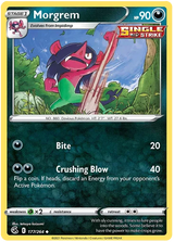 Morgrem Fusion Strike Pokemon Card Singles 177/264