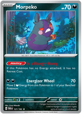 Morpeko Paradox Rift Single Pokemon Card 121/182