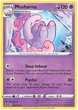 Musharna Fusion Strike Pokemon Card Singles 122/264