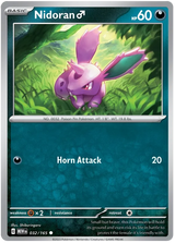 Nidoran Male 151 Single Pokemon Card