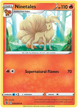 Ninetales Fusion Strike Pokemon Card Singles 030/264