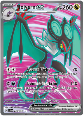 Noivern ex Full Art Paldea Evolved Single Pokemon Card