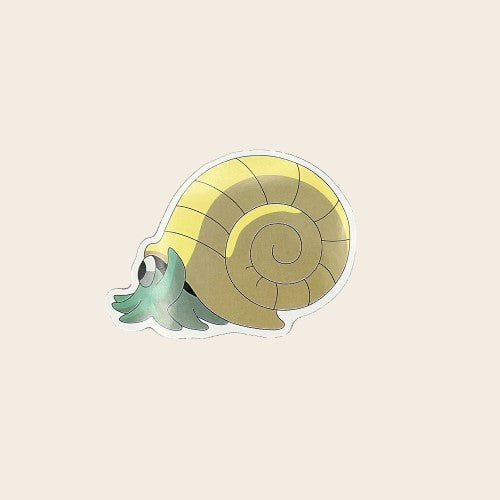 Omanyte Pokemon Sticker