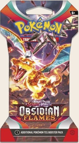 Pokemon Obsidian Flames Sleeved Booster Pack Charizard