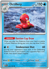 Octillery Paradox Rift Single Pokemon Card 034/182