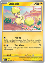 Oricorio Paradox Rift Single Pokemon Card 067/182