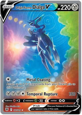 Origin Forme Dialga V Astral Radiance Pokemon Card Singles 177/189