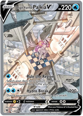 Origin Forme Palkia V Astral Radiance Pokemon Card Singles 167/189