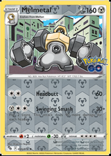 Melmetal 046/078, Pokémon GO, Reverse Holo finish, representative matte composite