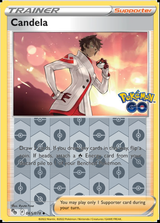 Candela 065/078, Pokémon GO, Reverse Holo finish, representative matte composite