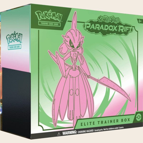 Pokemon Paradox Rift Iron Valiant Elite Trainer Box (SV4)