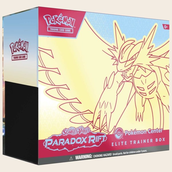 Pokemon Center Paradox Rift Roaring Moon Elite Trainer Box (SV4)