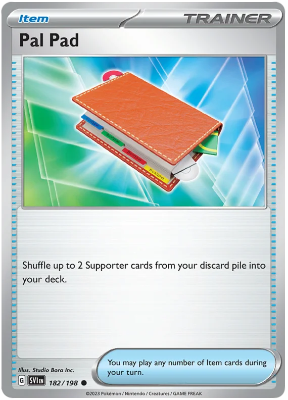 Pal Pad Scarlet & Violet Base Set Pokemon Card Single