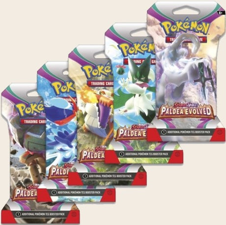 Pokemon Paldea Evolved Sleeved Booster Packs