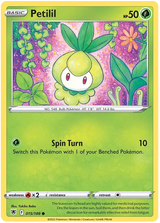 Petilil Astral Radiance Pokemon Card Singles 015/189