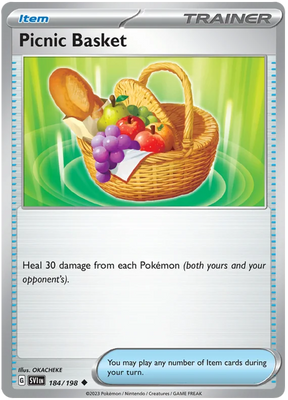 Picnic Basket Scarlet & Violet Base Set Pokemon Card Single