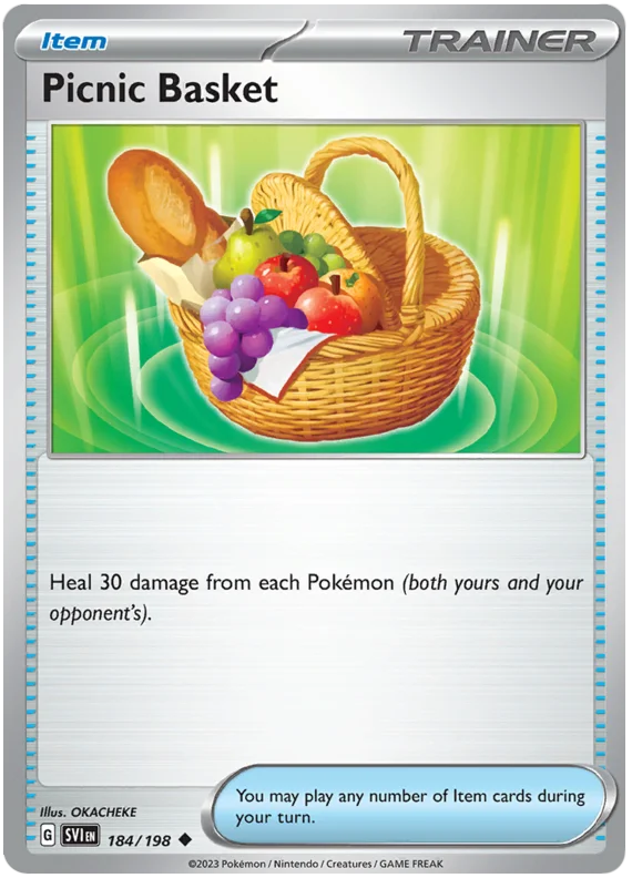 Picnic Basket Scarlet & Violet Base Set Pokemon Card Single