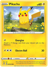 Pikachu 049/203 - Pokemon TCG Evolving Skies card