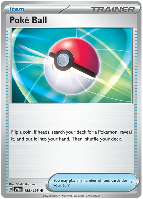 Poke Ball Scarlet & Violet Base Set Pokemon Card Single