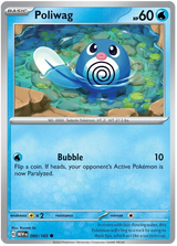 Poliwag 151 Single Pokemon Card