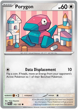 Porygon Paradox Rift Single Pokemon Card 142/182