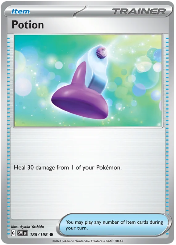 Potion Scarlet & Violet Base Set Pokemon Card Single