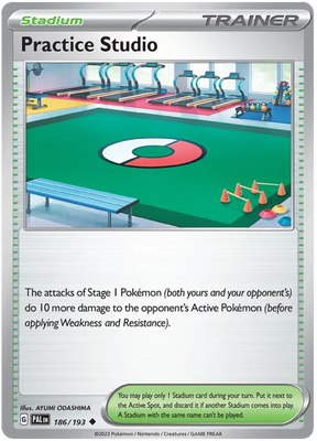 Practice Studio Paldea Evolved Single Pokemon Card