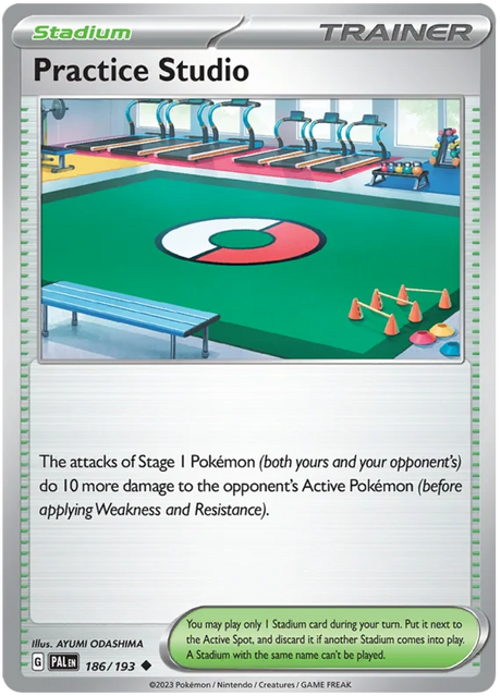 Practice Studio Paldea Evolved Single Pokemon Card