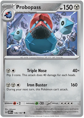 Probopass Obsidian Flames Single Pokemon Card
