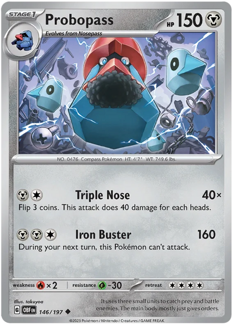 Probopass Obsidian Flames Single Pokemon Card