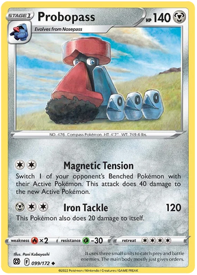 Probopass Brilliant Stars Pokemon Card Singles 099/172
