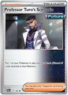 Professor Turo's Scenario Paradox Rift Single Pokemon Card 171/182