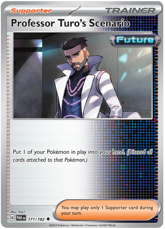 Professor Turo's Scenario Paradox Rift Single Pokemon Card 171/182